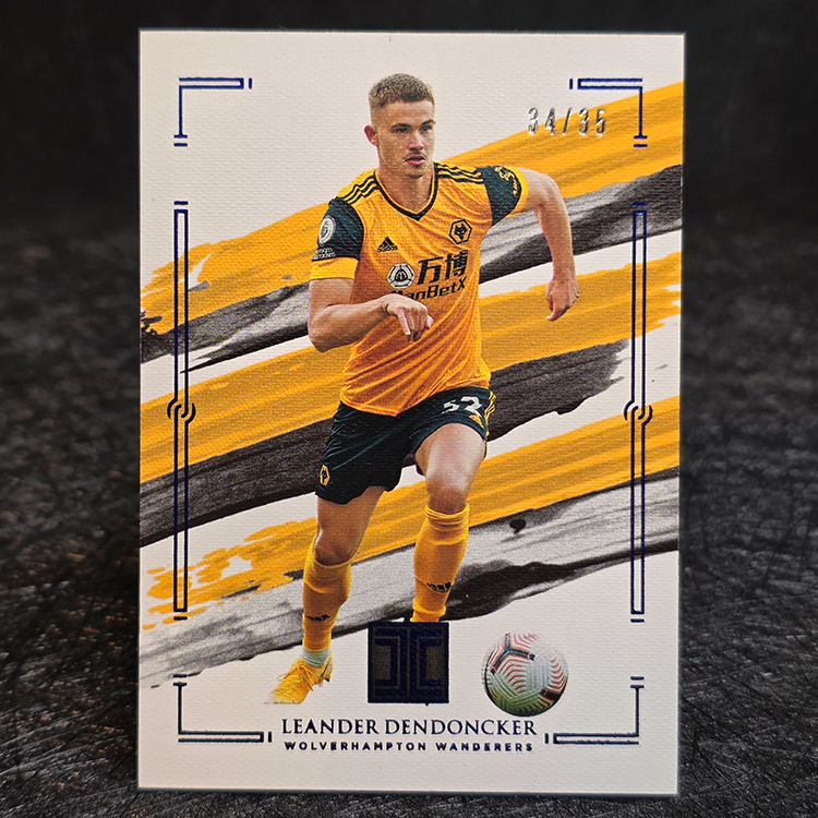 Panini Immaculate 2020-21 - Blue - Leander Dendoncker, Wolverhampton /35 #99