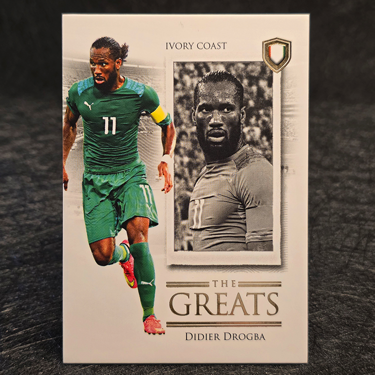 Futera Unique 2025 - The Greats - Didier Drogba, Ivory Coast #105