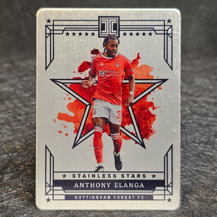 Panini Impeccable PL 2023-24 - Stainless Stars - Anthony Elanga, Nottingham Forest /74 #11