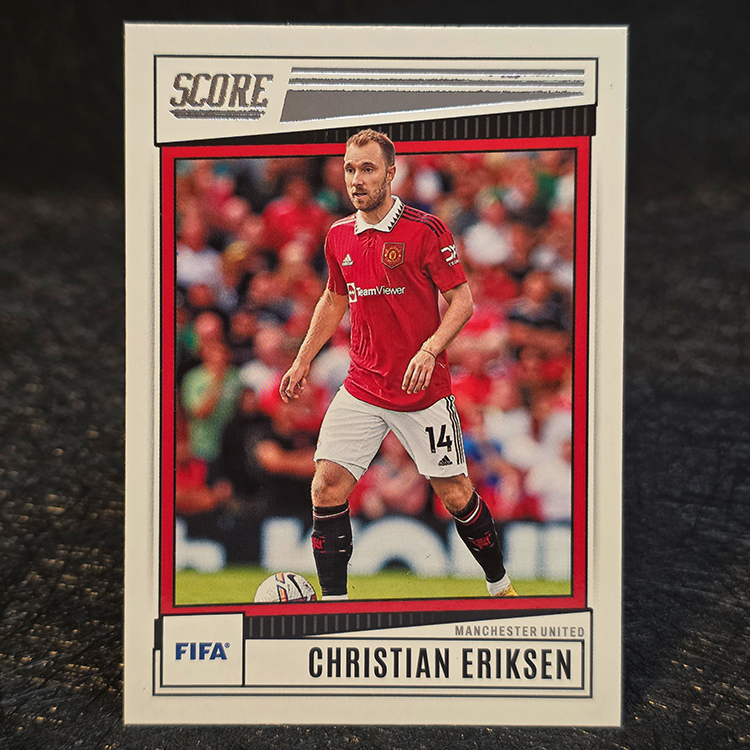 Panini Score FIFA Soccer 2022-23 - Christian Eriksen, Manchester United #187