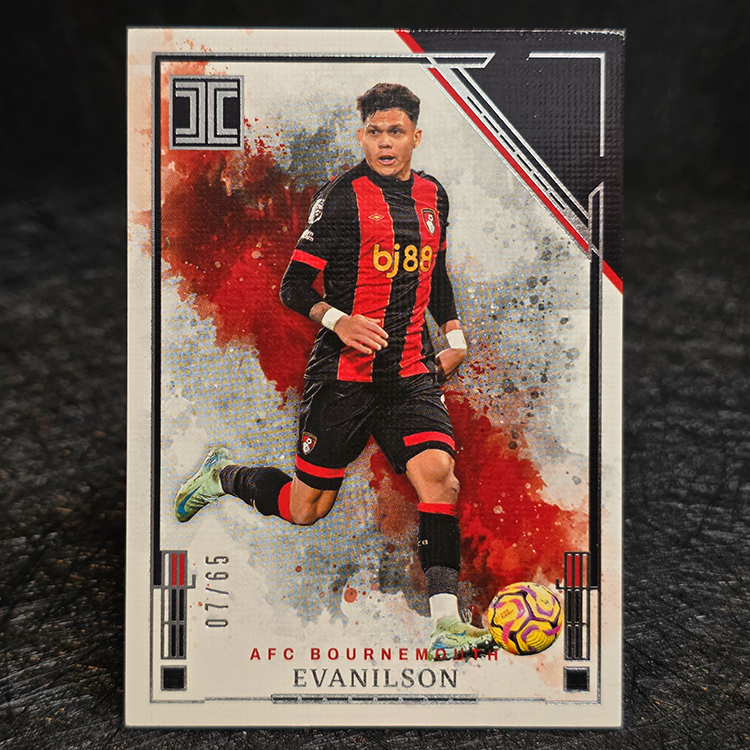 Panini Impeccable PL 2024-25 - Silver - Evanilson, Bournemouth /65 #130