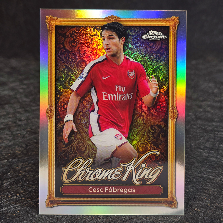 Topps Premier League 2025-26 - Chrome King - Cesc Fabregas, Arsenal #CK1