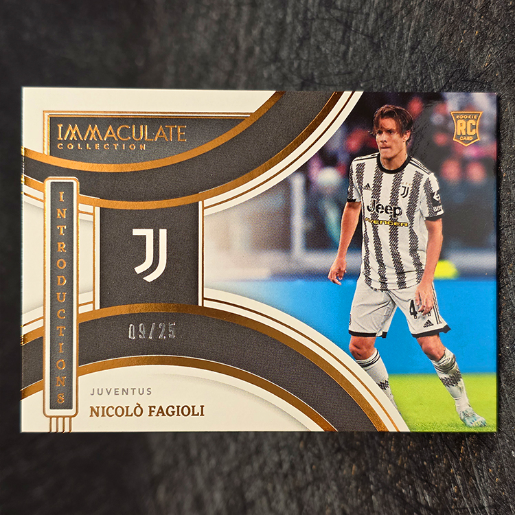 Panini Immaculate 2022-23 - Introductions, Bronze - Nicolo Fagioli, Juventus /25 #23