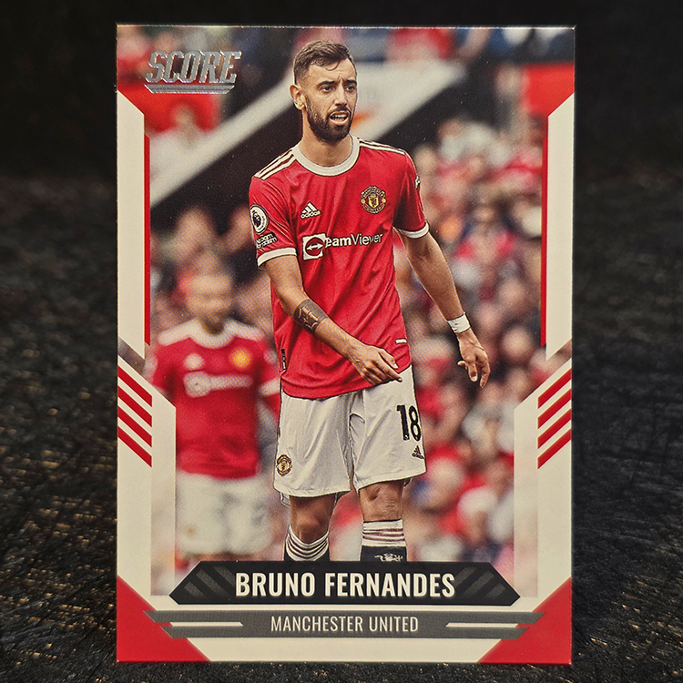 Panini Score Soccer 2021-22 - Bruno Fernandes, Manchester United #120
