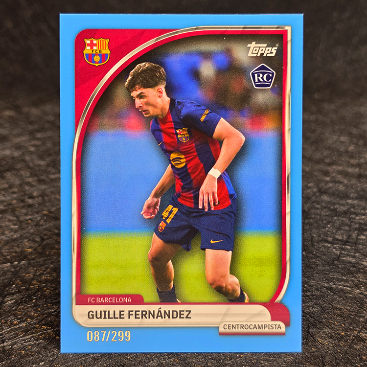 Topps Barcelona Collector Tin 2025 - Guille Fernandez, Barcelona /299 #6