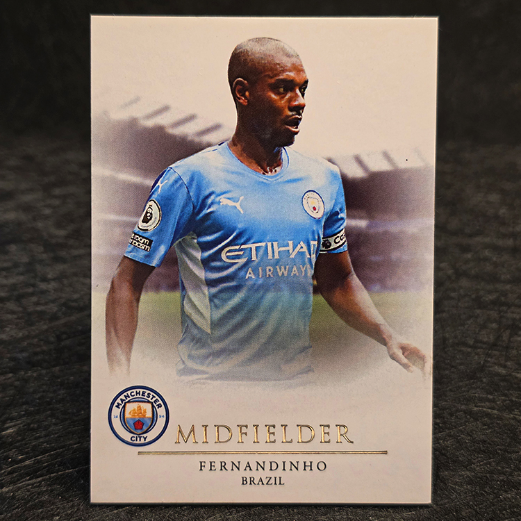 Futera Manchester City 2022 - Midfielder - Fernandinho, Brazil /56 #MC15
