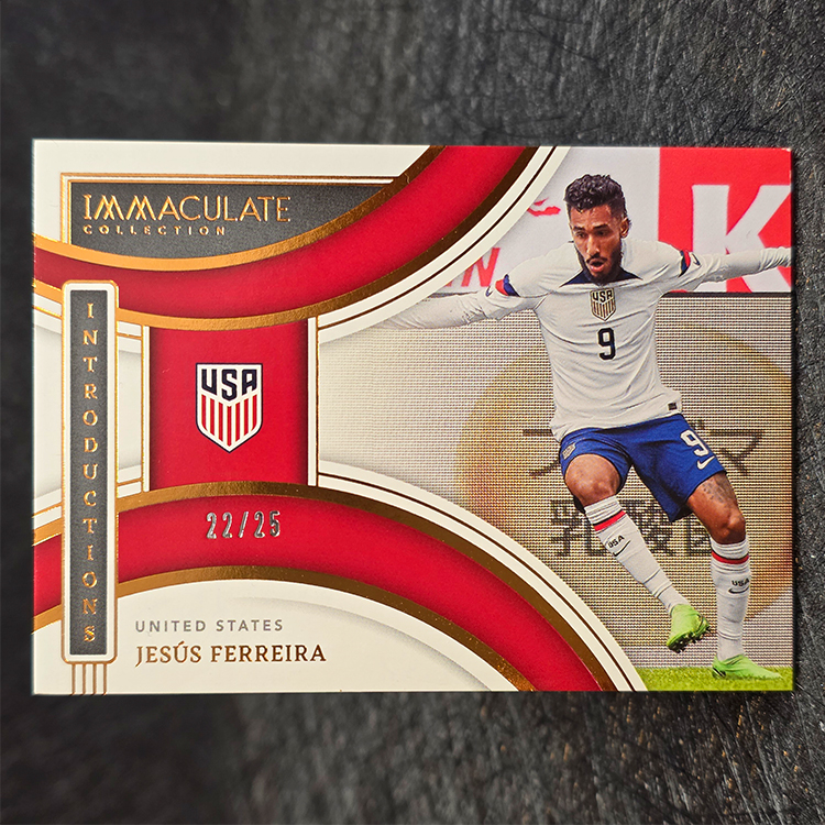 Panini Immaculate 2022-23 - Introductions, Bronze - Jesus Ferreira, United States /25 #37