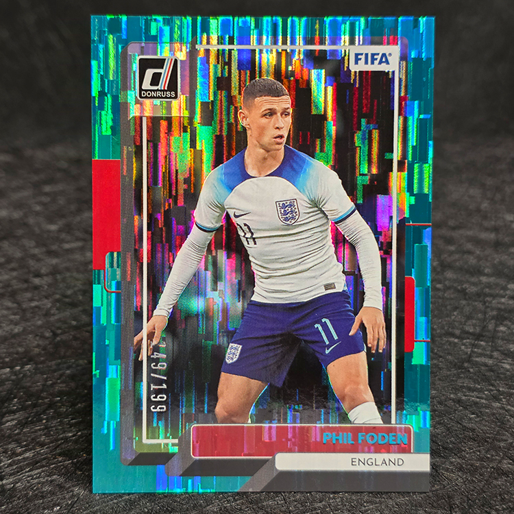 Panini Donruss FIFA 2022-23 - Teal - Phil Foden, England /199 #30