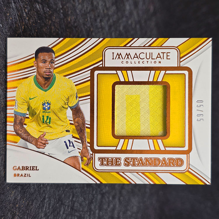 Panini Immaculate 2024-25 - The Standard - Gabriel, Brazil /65 #TS-G