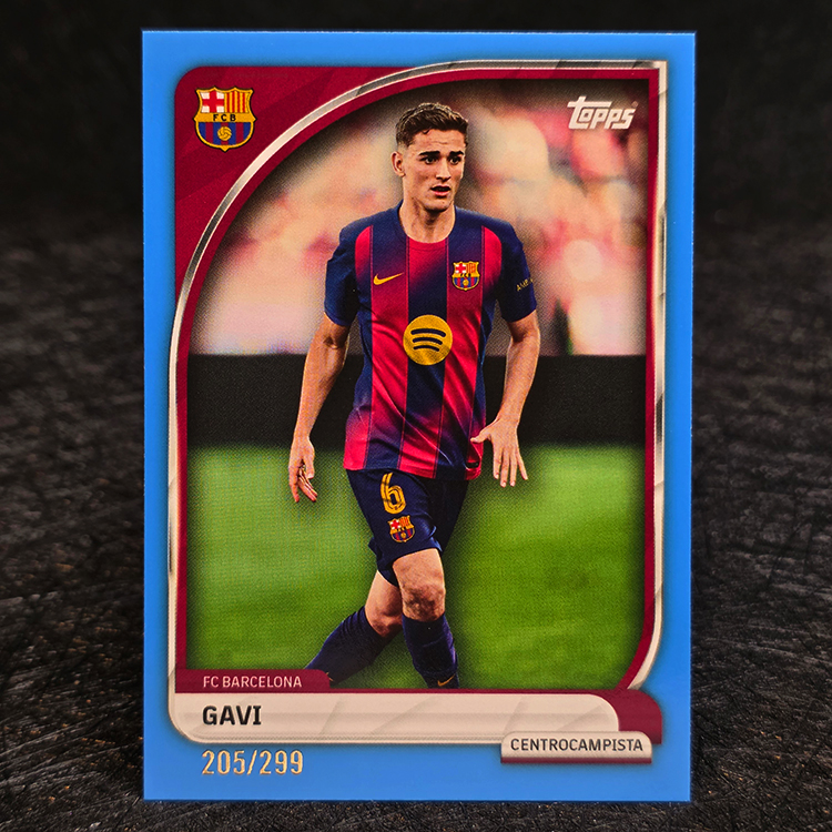 Topps Barcelona Collector Tin 2025 - Gavi, Barcelona /299 #9