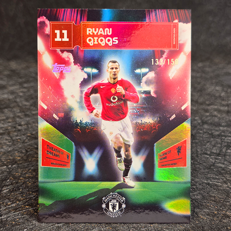 Topps Manchester United Team Set 2024-25 - First Old Trafford Goal - Ryan Giggs, Manchester United /150 #41
