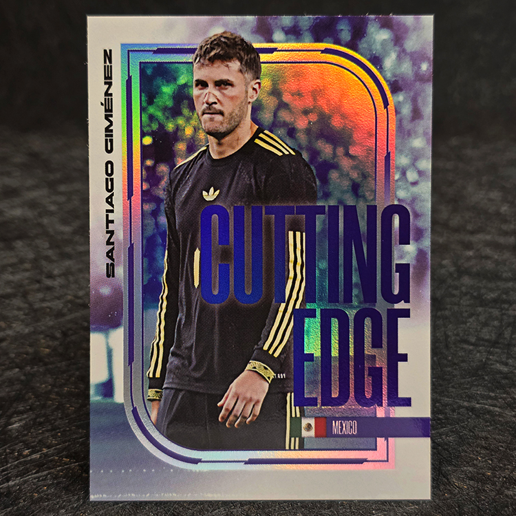 Futera Fans Selection 2025 - Cutting Edge - Santiago Gimenez, Mexico #CE20