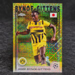 Topps Chrome UEFA 2024-25 - Japanese Edition, Yellow - Jamie Bynoe-Gittens, Borussia Dortmund /150 #58