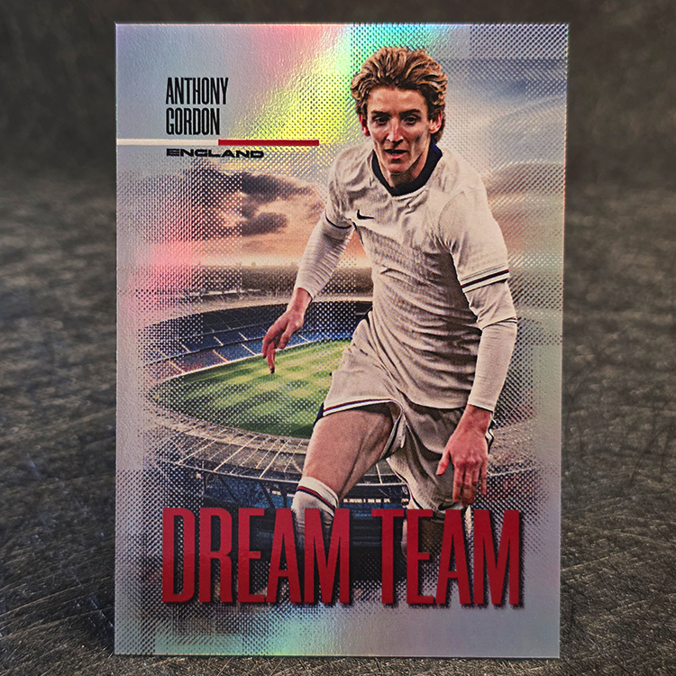 Futera Fans Selection 2025 - Dream Team - Anthony Gordon, England /20 #DT68