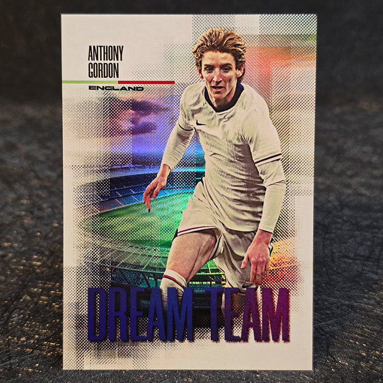 Futera Fans Selection 2025 - Dream Team - Anthony Gordon, England #DT68