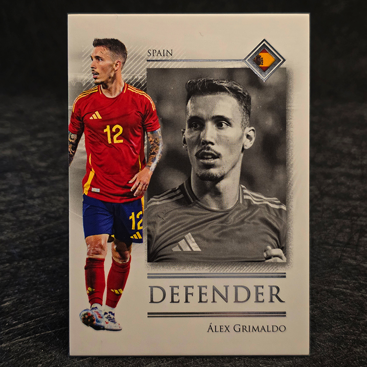 Futera Unique 2025 - Defender - Alex Grimaldo, Spain /69 #013