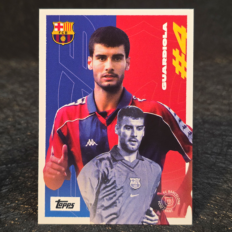 Topps Barcelona Team Set 2024-25 - 125th Anniversary - Pep Guardiola, Barcelona #37