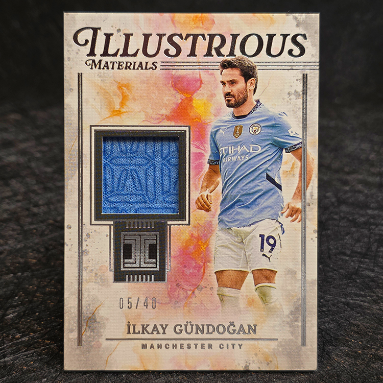 Panini Impeccable PL 2024-25 - Illustrious Materials - Ilkay Gundogan, Manchester City /40 #IL-IG