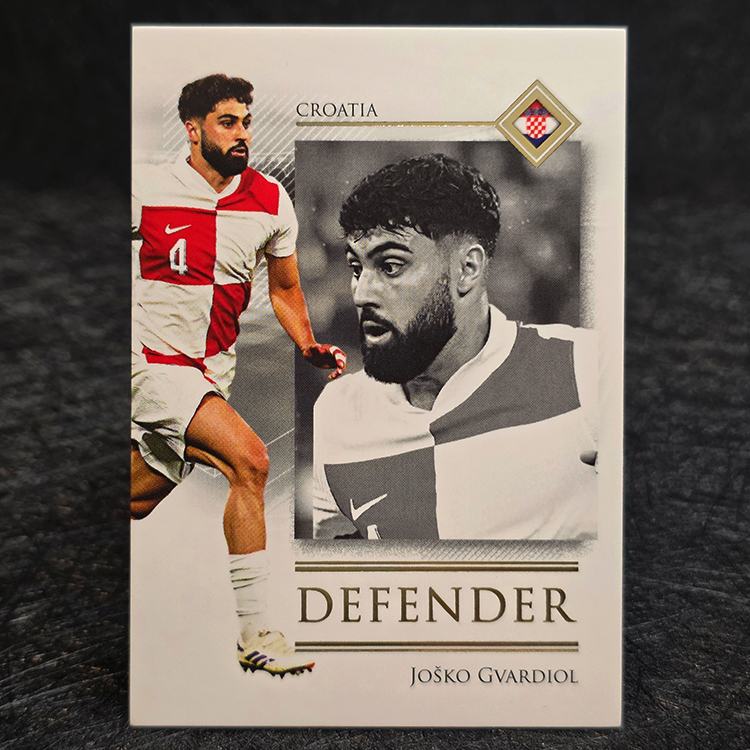 Futera Unique World Football 2025 - Defender - Josko Gvardiol, Croatia #015