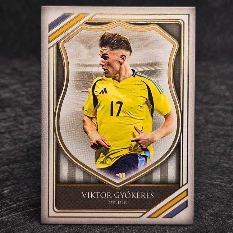 Futera Unique 2025 - Heritage - Gold - Viktor Gyökeres, Sweden /35 #HG068