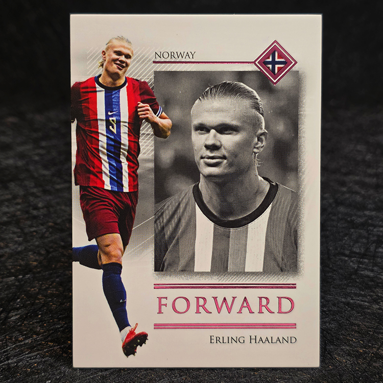 Futera Unique 2025 - Forward - Erling Haaland, Norway /55 #069