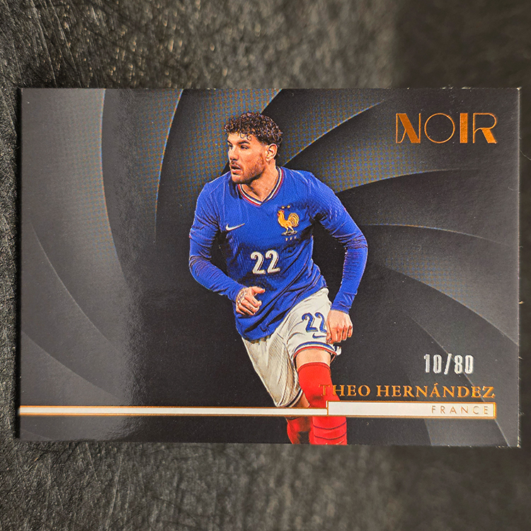 Panini Noir Soccer 2004/25 - Bronze - Theo Hernandez, France /80 #161