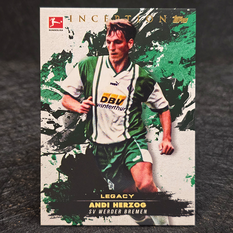 Topps Inception Bundesliga 2024-25 - Legacy - Andi Herzog, Werder Bremen