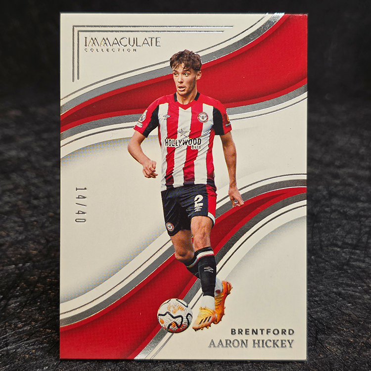 Panini Immaculate 2023-24 - Silver - Aaron Hickey, Brentford /40 #128