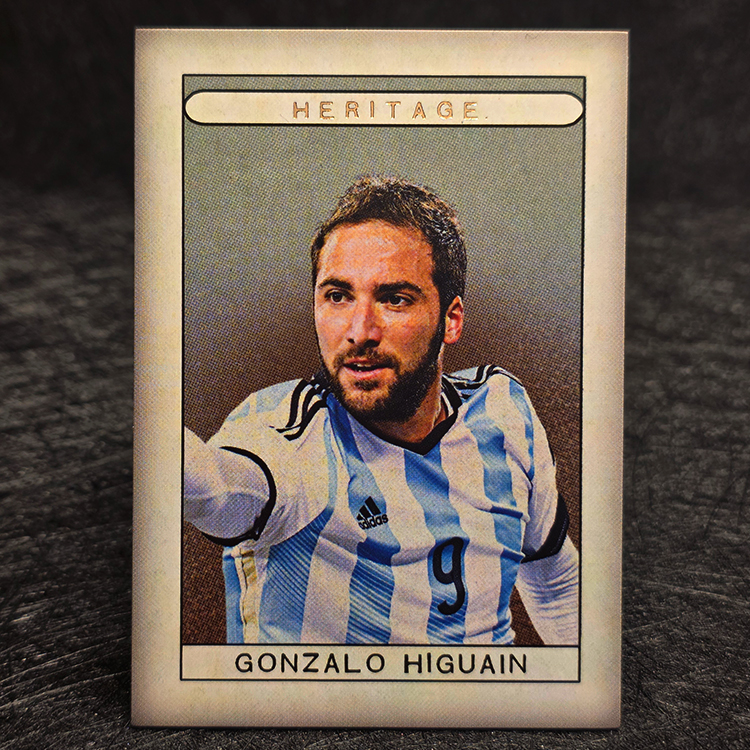 Futera Unique 2024 - Heritage - Gonzalo Higuain, Argentina /35 #HG104