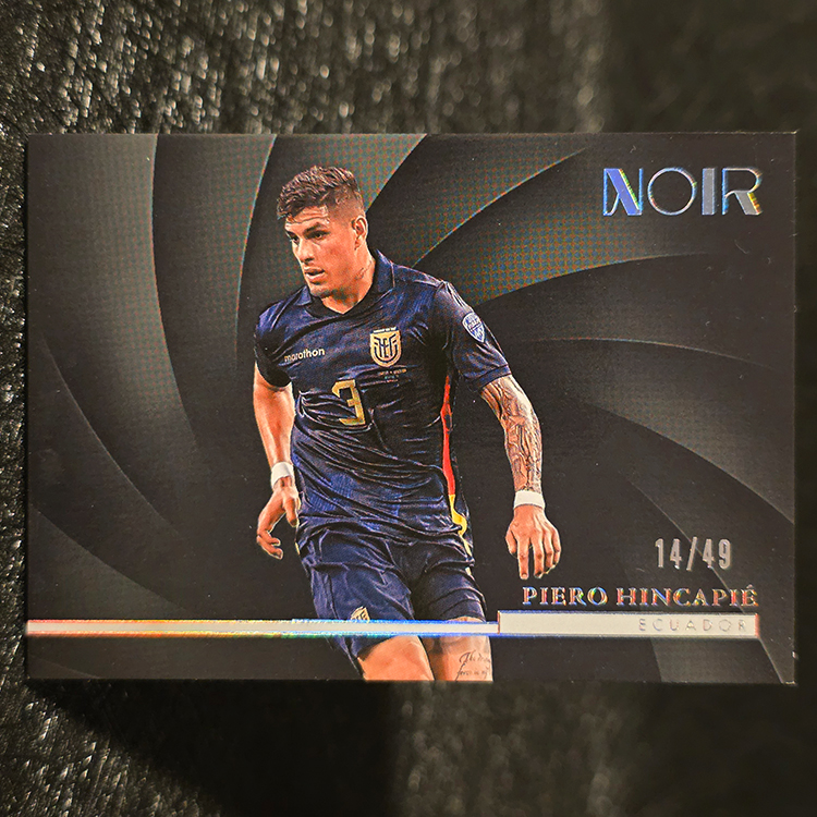 Panini Noir Soccer 2004/25 - Silver - Piero Hincapie, Ecuador /49 #102