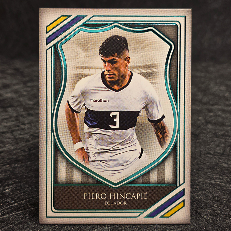 Futera Unique 2025 - Heritage - Aqua - Piero Hincapie, Ecuador /32 #HG017