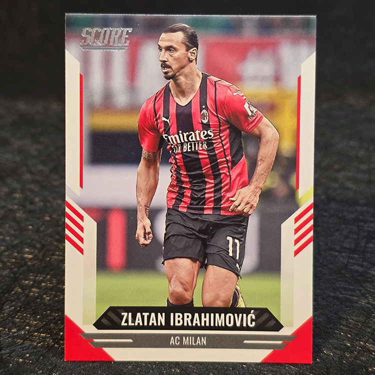 Panini Score FIFA Soccer 2022-23 - Zlatan Ibrahimovic, AC Milan #104