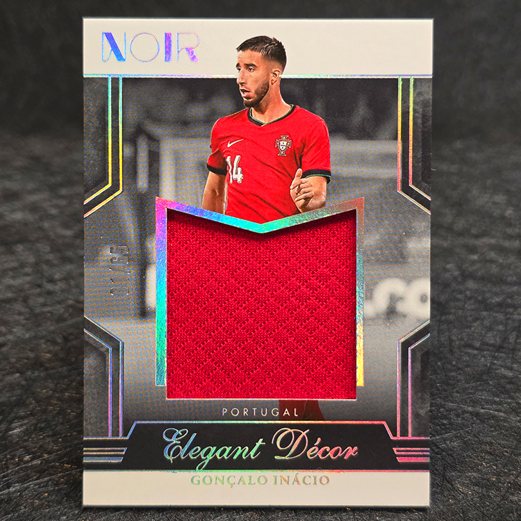 Panini Noir Soccer 2004/25 - Elegant Decor - Goncalo Inacio, Portugal /65 #ED-GI