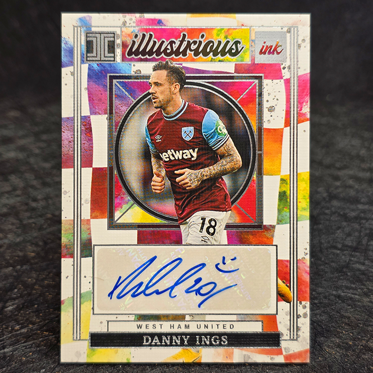 Panini Impeccable PL 2024-25 - illustrious Ink - Danny Ings, West Ham /49 #II-DI