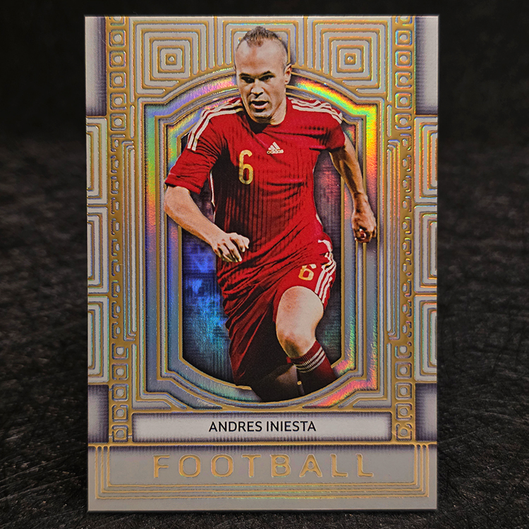 Futera Platinum 2025 - Andres Iniesta, Spain /07 #SPIF10