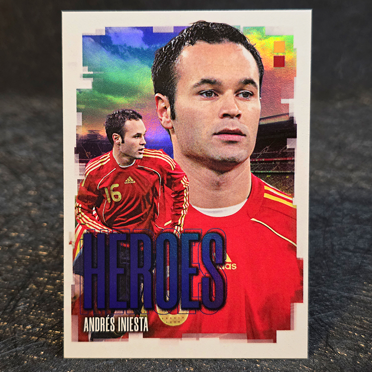 Futera Fans Selection 2025 - Heroes - Andres Iniesta, Spain #HR24