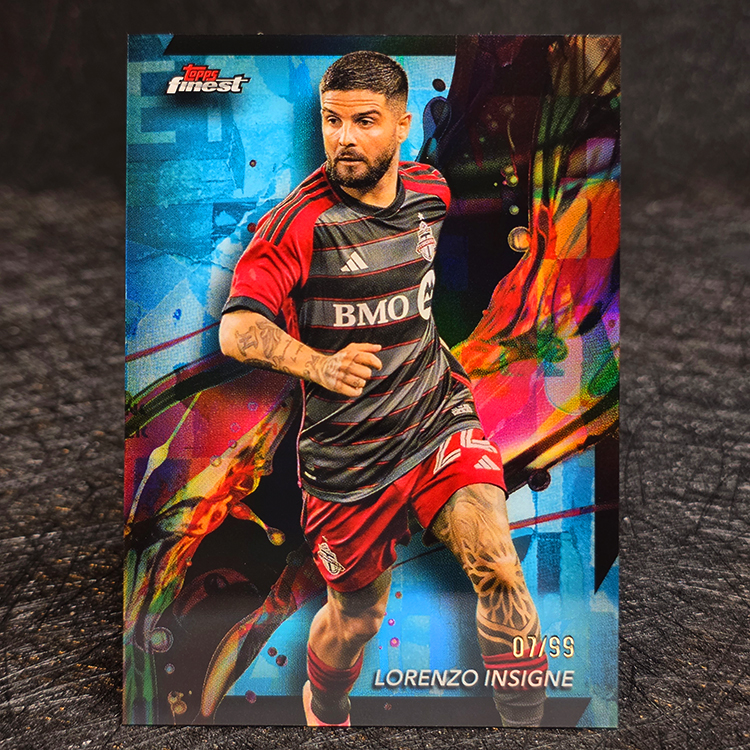 Topps Finest MLS 2024 - Blue - Lorenzo Insigne, Toronto /99 #7