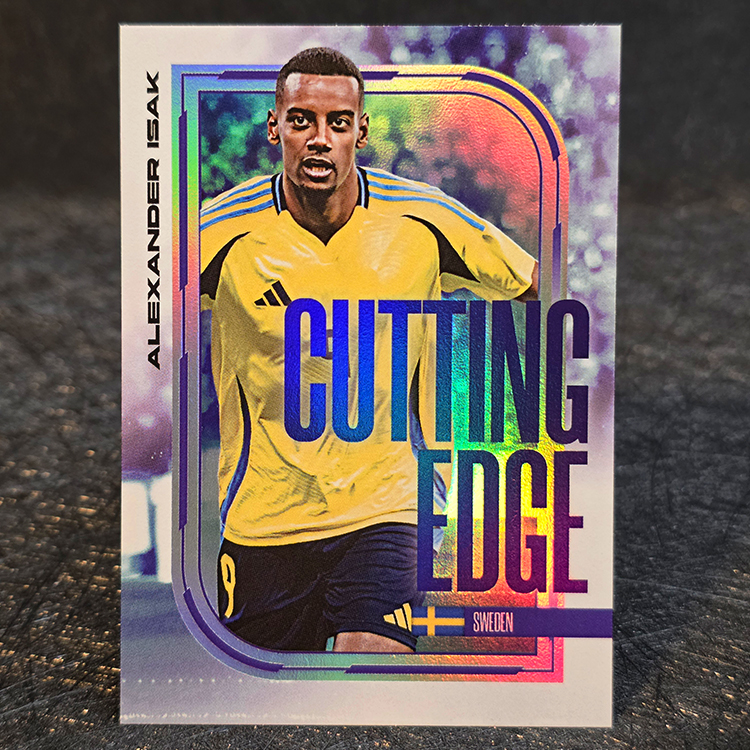 Futera Fans Selection 2025 - Cutting Edge - Alexander Isak, Sweden #CE30