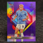 Topps Finest UEFA 2023-24 - Purple - Gustav Isaksen, Lazio /299 #140