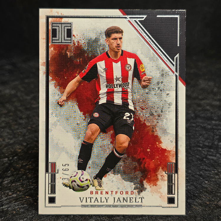Panini Impeccable PL 2024-25 - Silver - Vitaly Janelt, Brentford /65 #103
