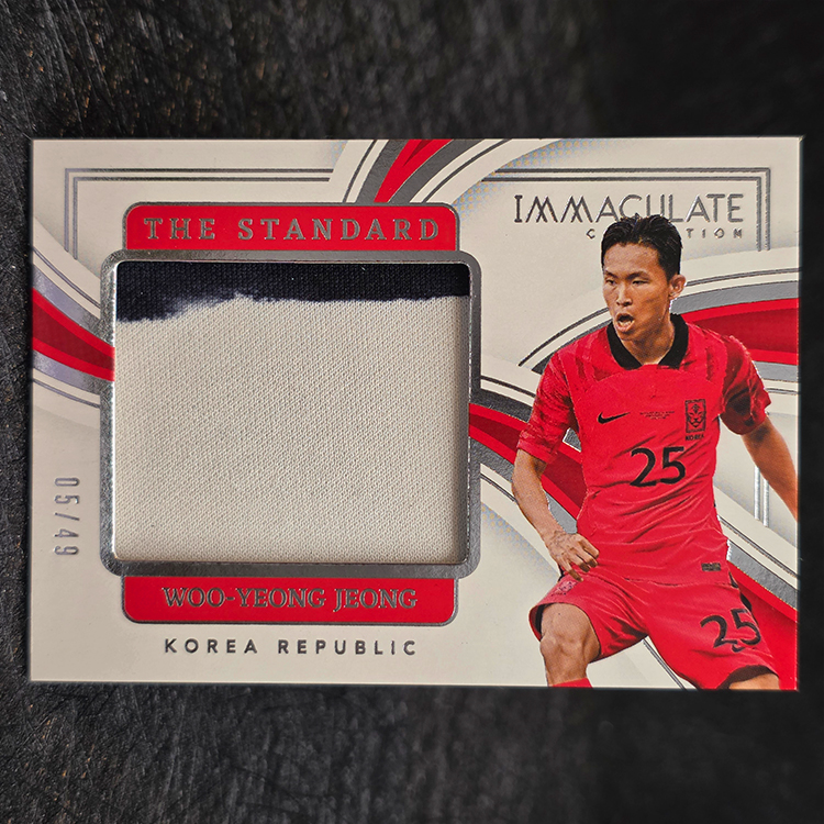 Panini Immaculate 2023-24 - The Standard - Woo-Yeong Jeong, South Korea /49 #TS-WYJ