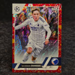 Topps Chrome UEFA 2022-23 - Red - Isak Bergmann Johannesson, Copenhagen /150 #189