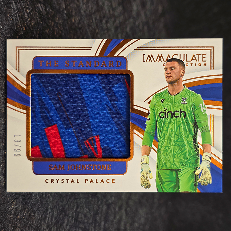 Panini Immaculate 2023-24 - The Standard - Sam Johnstone, Crystal Palace /99 #TS-SJ