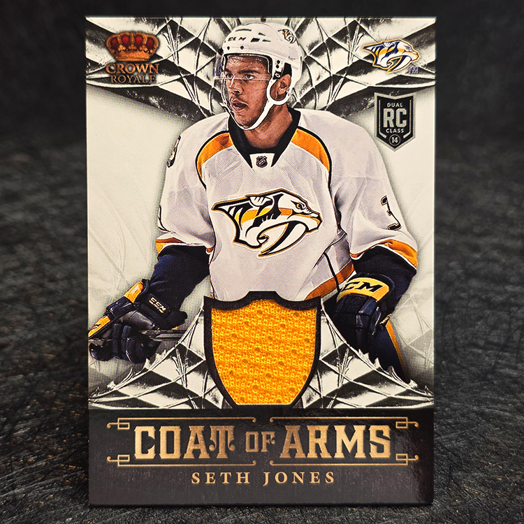 Pacific Crown Royale 2013-14 - Coat Of Arms - Seth Jones, Nashville Predators #CA-SJ