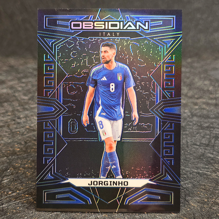 Panini Obsidian 2023-24 - Electric Etch Blue - Jorginho, Italy /20 #176