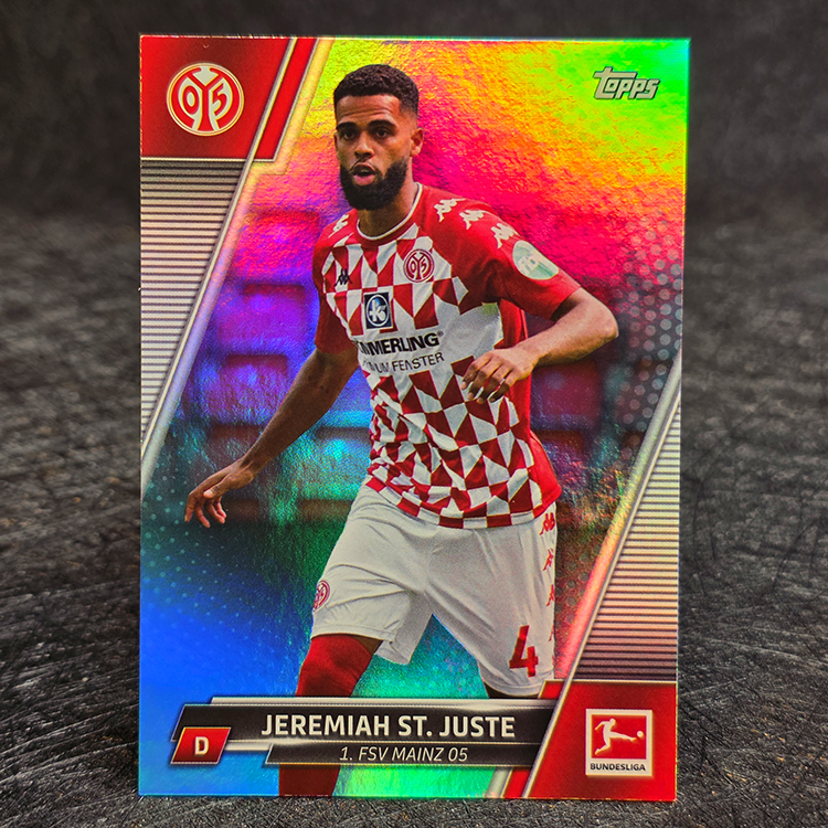 Topps Bundesliga 2021-22 - Aqua - Jeremiah St. Juste, Mainz 05 /199 #136