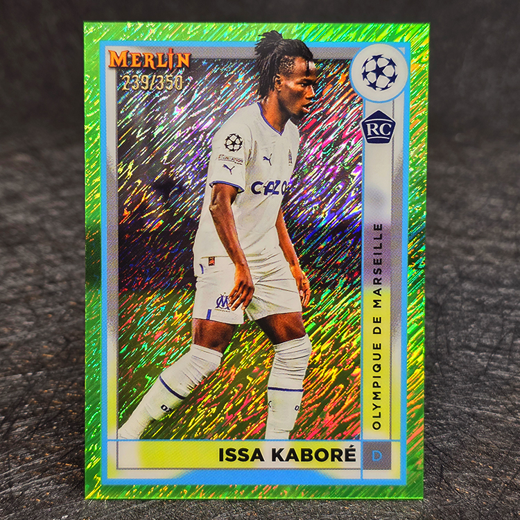Topps Merlin UEFA 2022-23 - Green - Issa Kabore, Marseille /350 #75