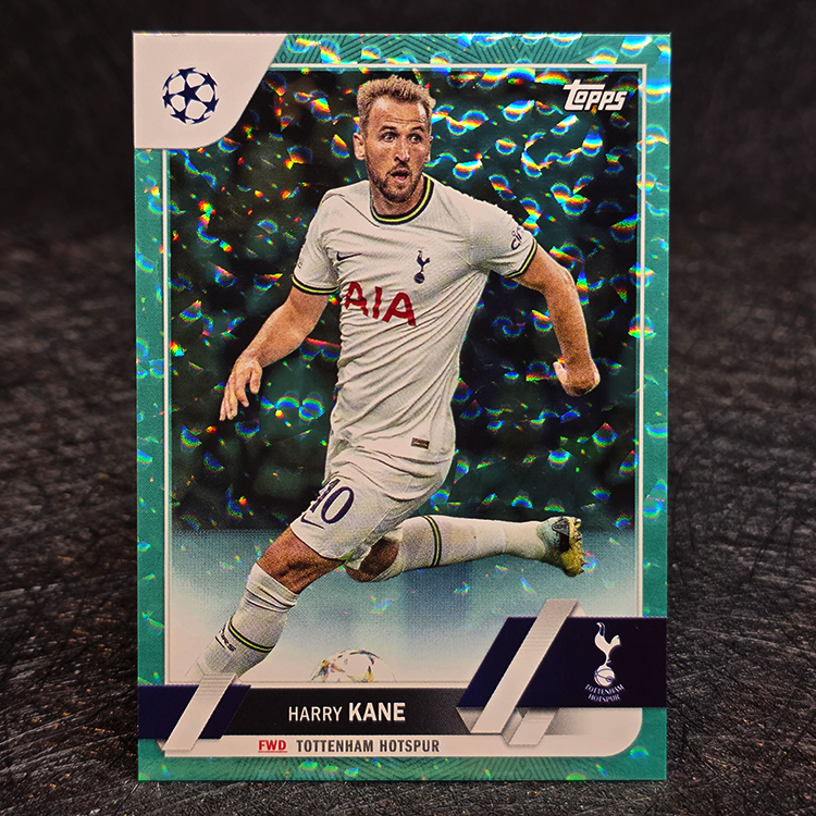 Topps Chrome UEFA 2022-23 - Aqua - Harry Kane, Tottenham /399 #166