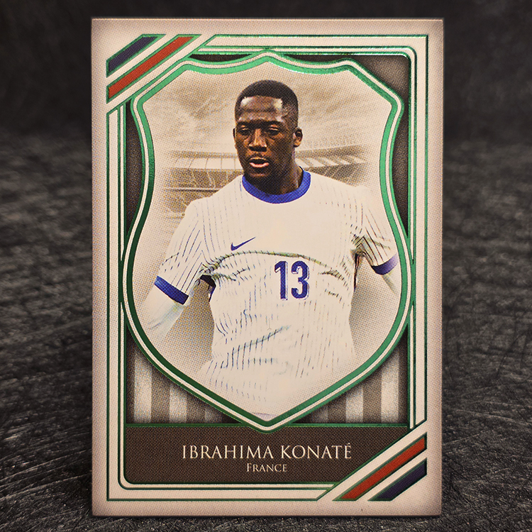 Futera Unique 2025 - Heritage - Green - Ibrahima Konate, France /24 #HG020