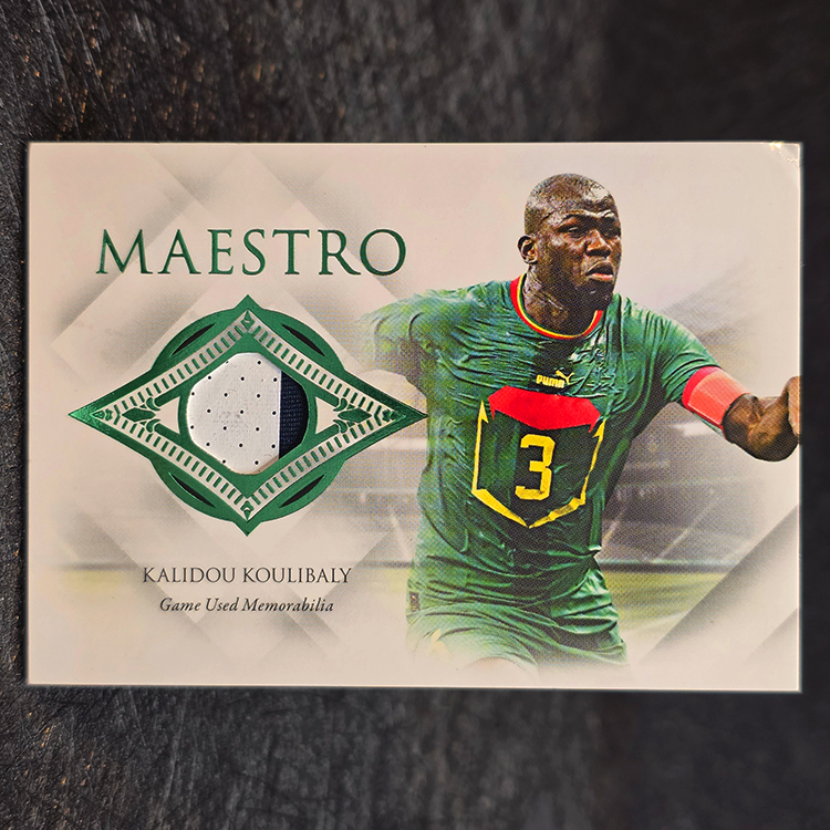 Futera Unique 2023 - Maestro - Kalidou Koulibaly, Senegal /15 #MS12